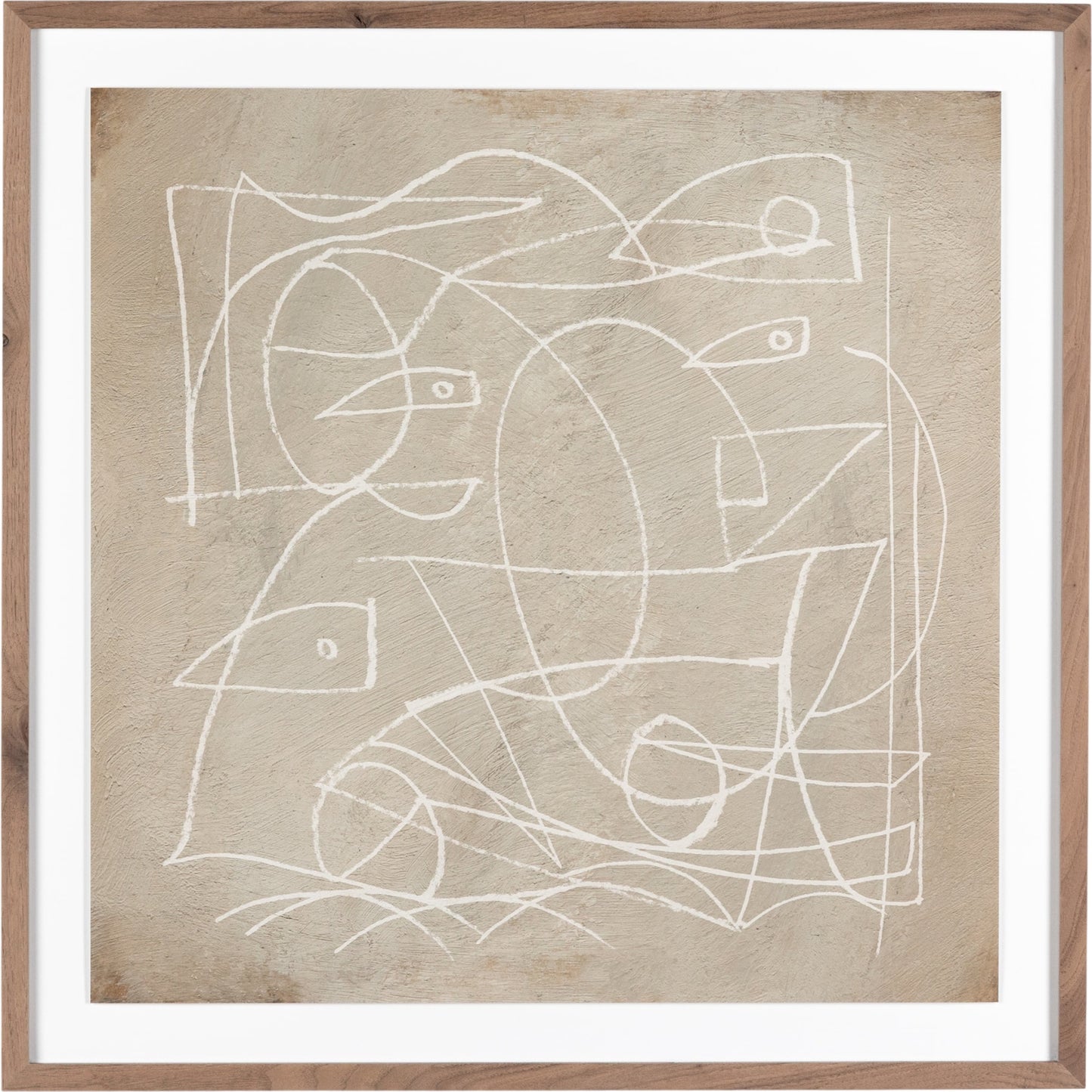 000 SI-1799474 | Primary Silo | Change by Dan Hobday by Four Hands. Made from rustic 2.5 walnut, textured fine art paper in a eclectic & global style.