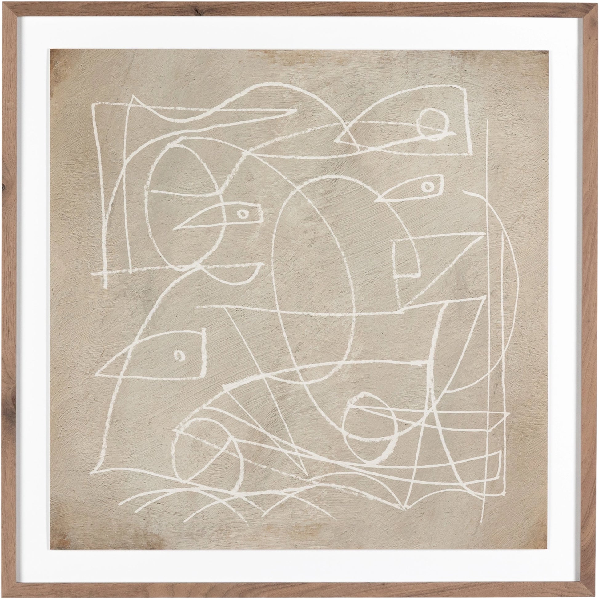 Change by Dan Hobday by Four Hands. Made from rustic 2.5 walnut, textured fine art paper in a eclectic & global style.