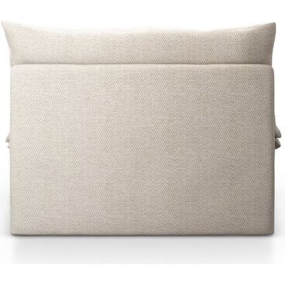 Grant Outdoor Swivel Chair by Four Hands. Made from 100% olefin, 91% polyurethane foam pad, 9% polyester fiber batting in a transitional style.