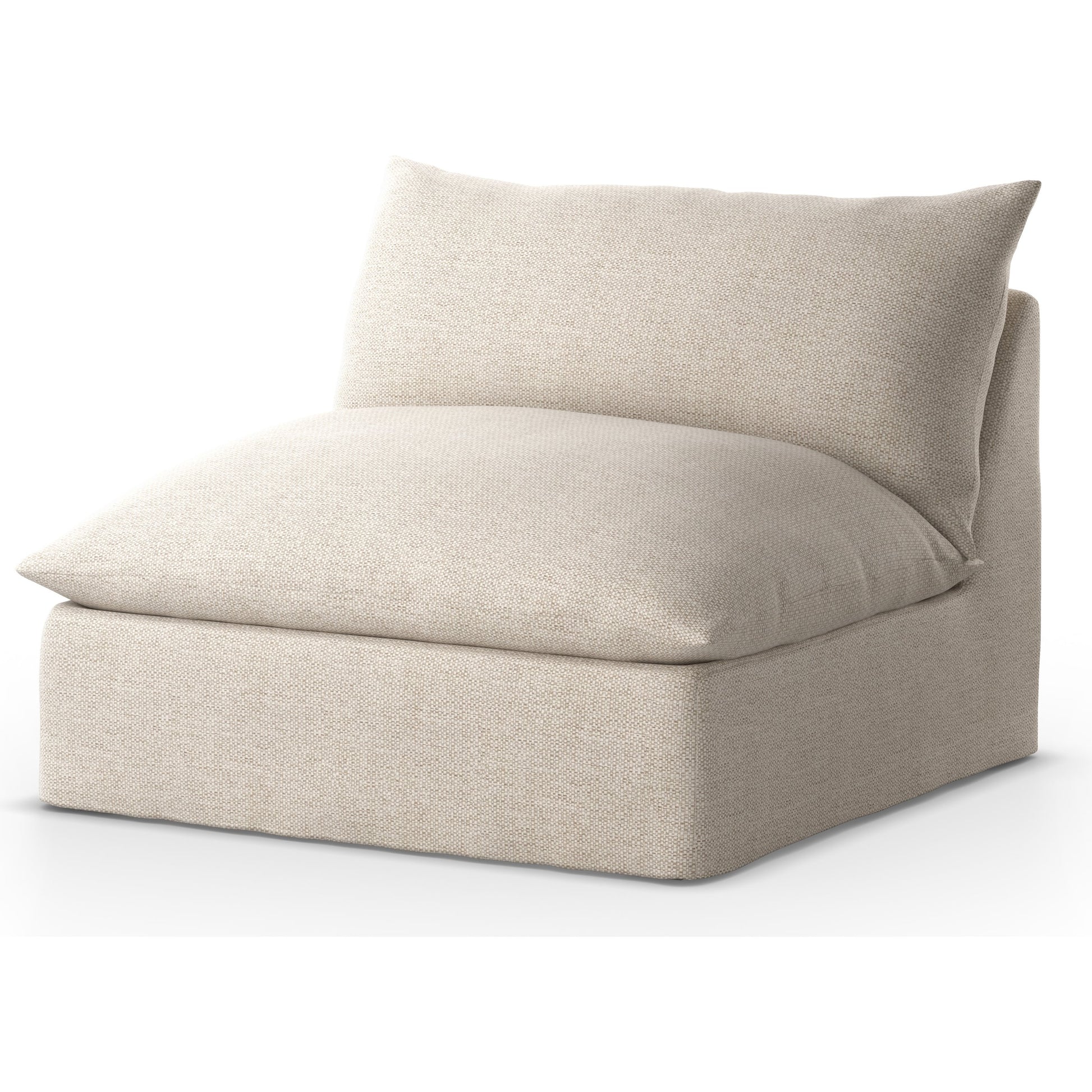 Grant Outdoor Swivel Chair by Four Hands. Made from 100% olefin, 91% polyurethane foam pad, 9% polyester fiber batting in a transitional style.