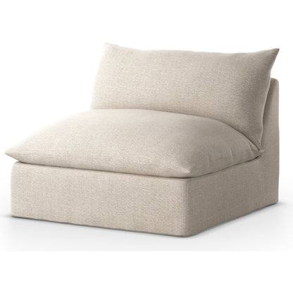 Grant Outdoor Swivel Chair by Four Hands. Made from 100% olefin, 91% polyurethane foam pad, 9% polyester fiber batting in a transitional style.