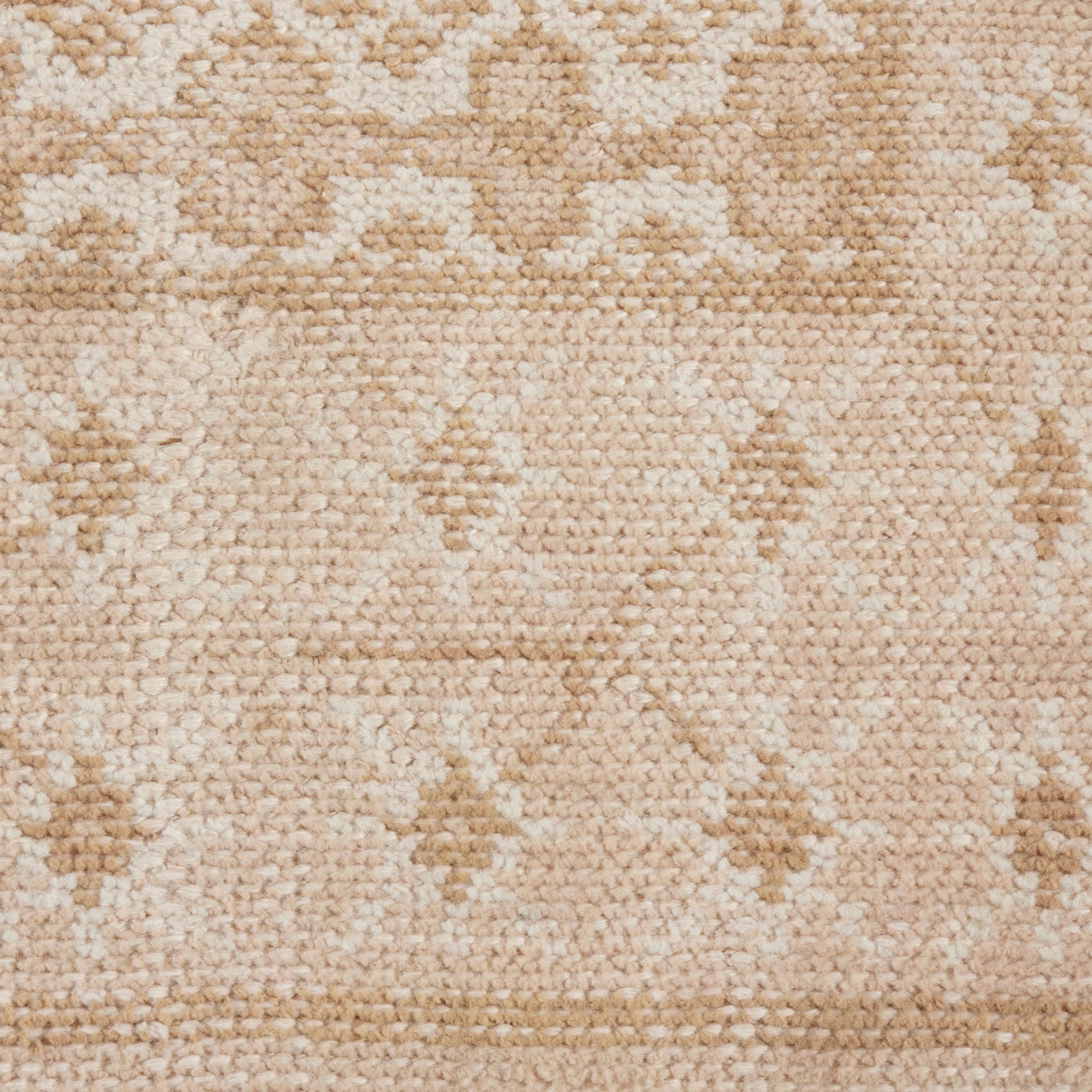 Deluca Rug by Four Hands in banded cream. Made from 100% polyethylene terephthalate (pet) in a unique style.