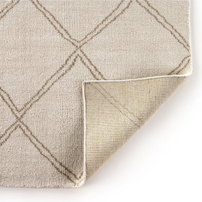 Palmeri Outdoor Rug by Four Hands in natural. Made from 100% polyethylene terephthalate (pet) in a transitional style.