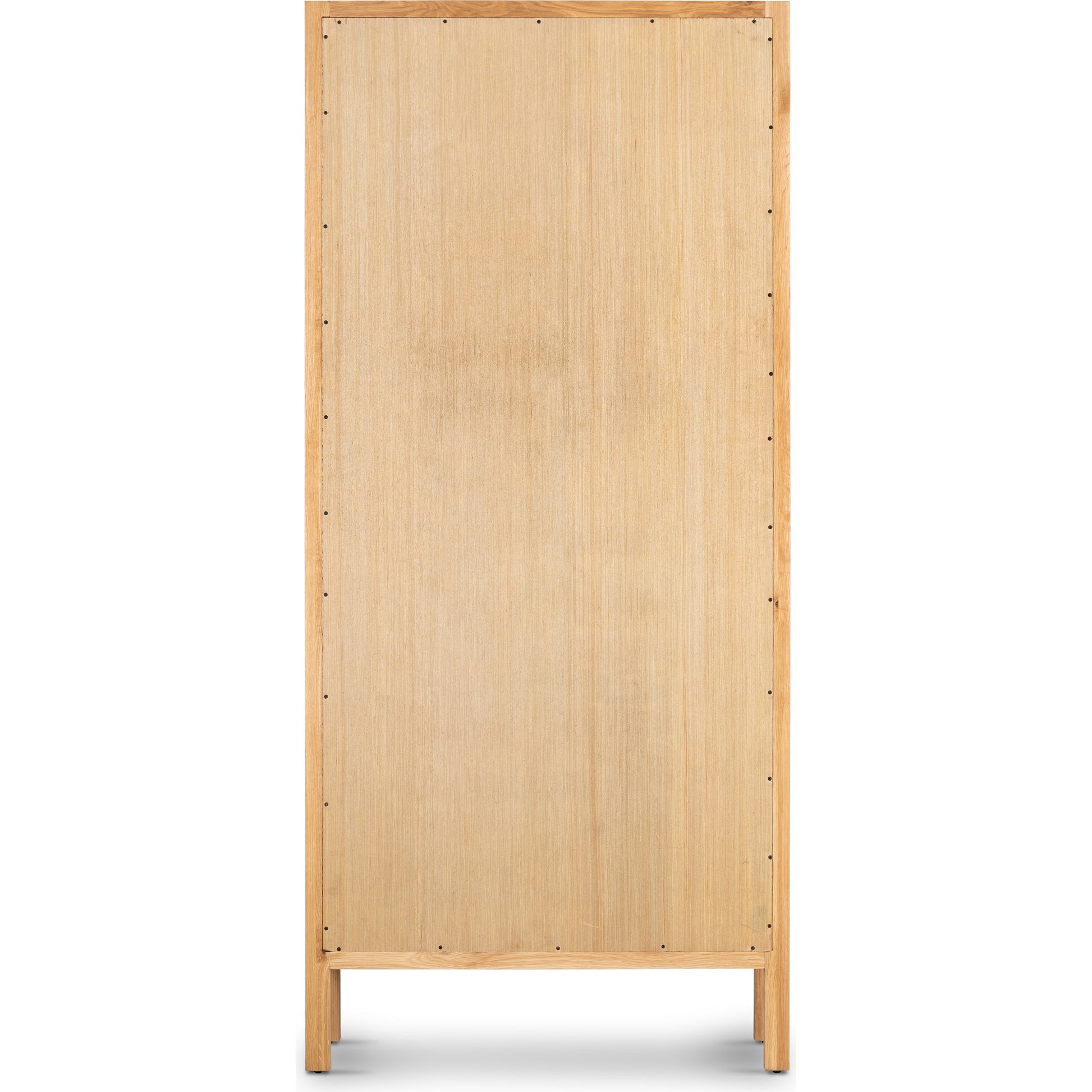 Laker Cabinet by Four Hands in black oak. Made from solid oak, rush, oak veneer in a cottage & farmhouse style.