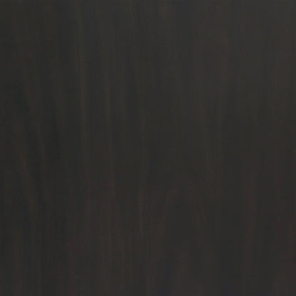 Nyland Media Console by Four Hands in black mahogany. Made from mahogany veneer, solid mahogany, sugar palm in a modern style.