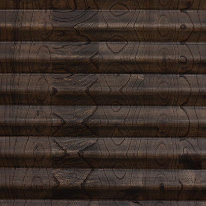 Tussac Media Console by Four Hands in matte brown neem. Made from solid neem wood in a transitional style.