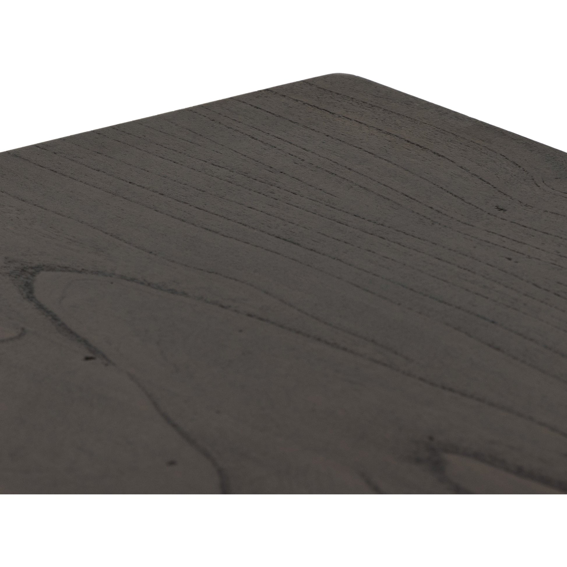Tussac Media Console by Four Hands in matte brown neem. Made from solid neem wood in a transitional style.