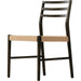 Glenmore Woven Dining Chair by Four Hands. Made from solid oak, rush in a modern style.