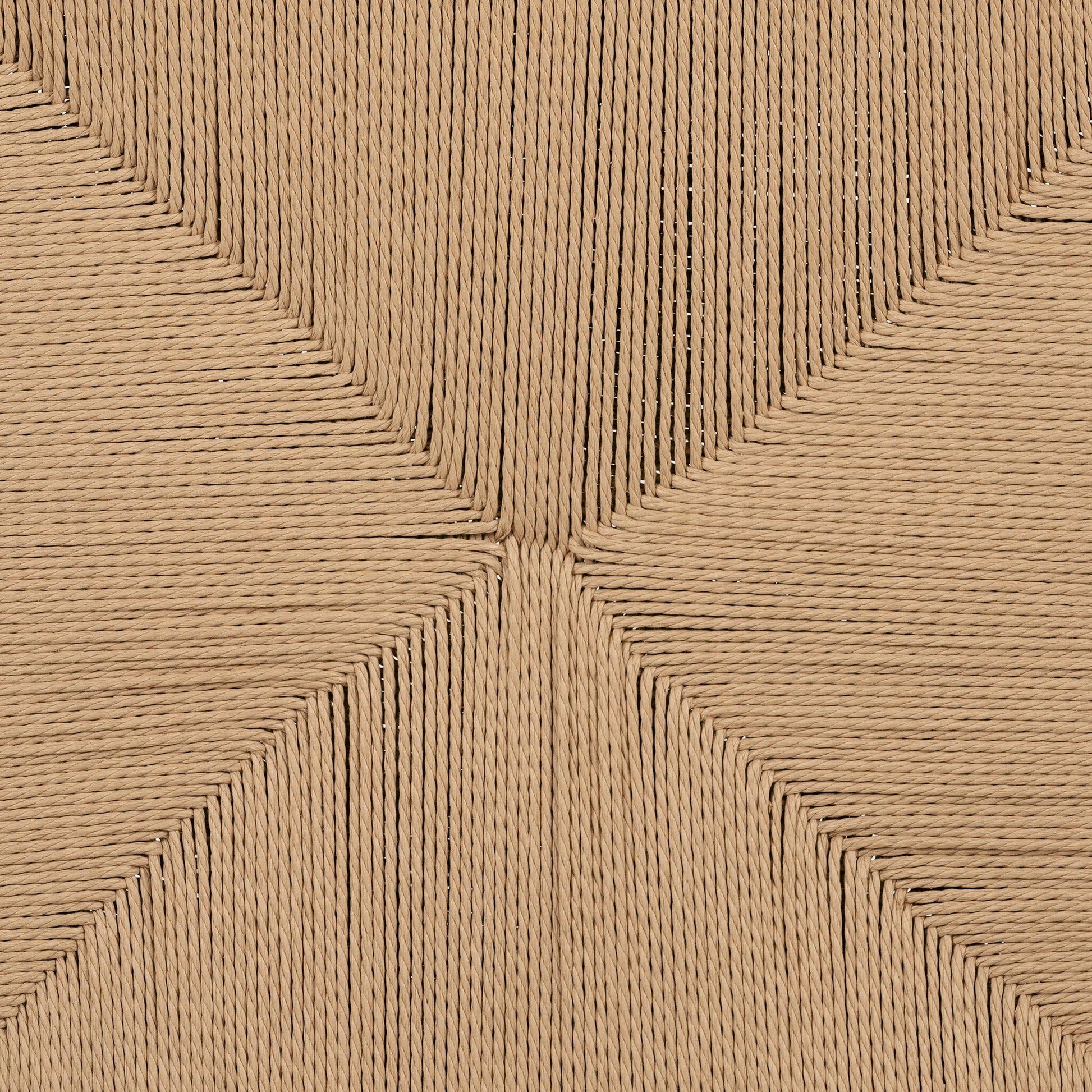 Glenmore Woven Dining Chair by Four Hands. Made from solid oak, rush in a modern style.