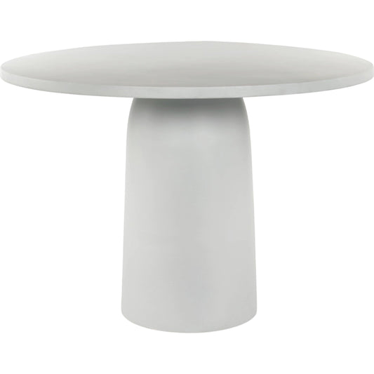 Basil Outdoor Dining Table by Four Hands. Made from aluminum in a modern style.