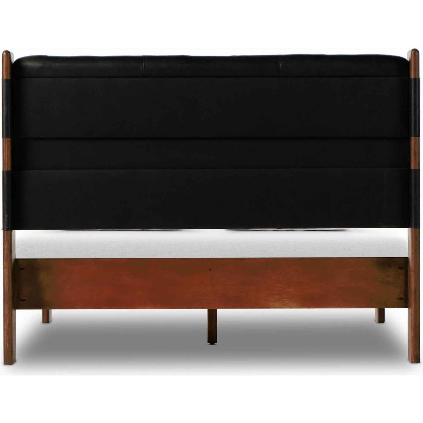 006 SI-2001420 | Additional Silo | Halston Bed by Four Hands. Made from top grain leather, solid ash, ash veneer in a modern style.