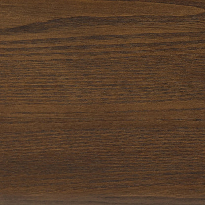 Halston Bed by Four Hands in heirloom sienna, terra brown ash, terra brown ash veneer. Made from top grain leather, solid ash, ash veneer in a modern style.