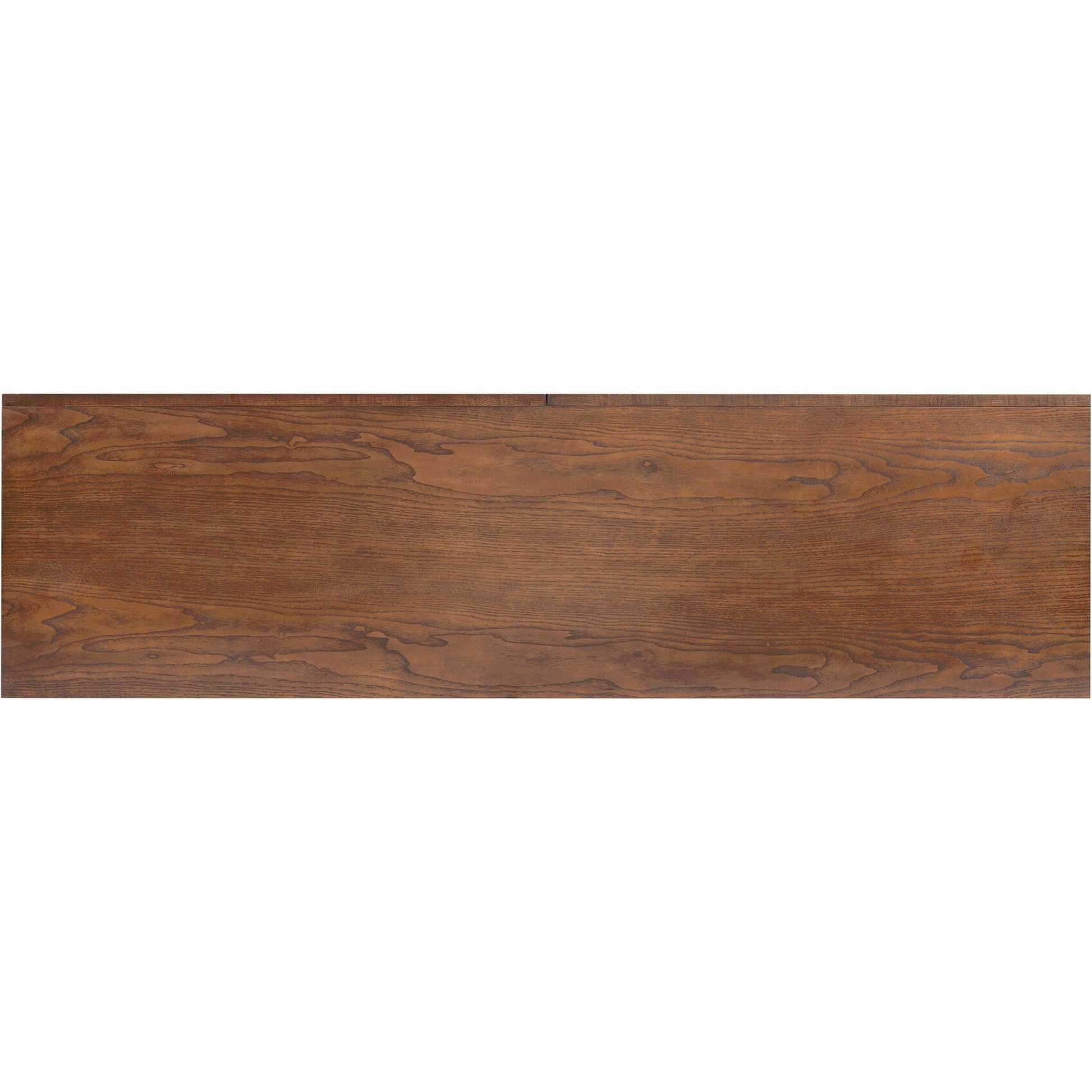 Halston 6 Drawer Dresser by Four Hands in terra brown ash. Made from solid ash, ash veneer, top grain leather in a modern style.