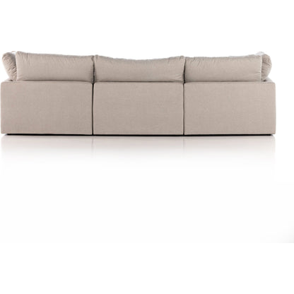 Stevie 4-Piece Sectional by Four Hands. Made from unique in a modern style.