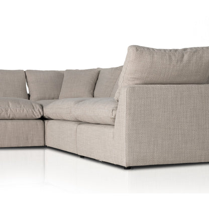 Stevie 4-Piece Sectional by Four Hands. Made from unique in a modern style.