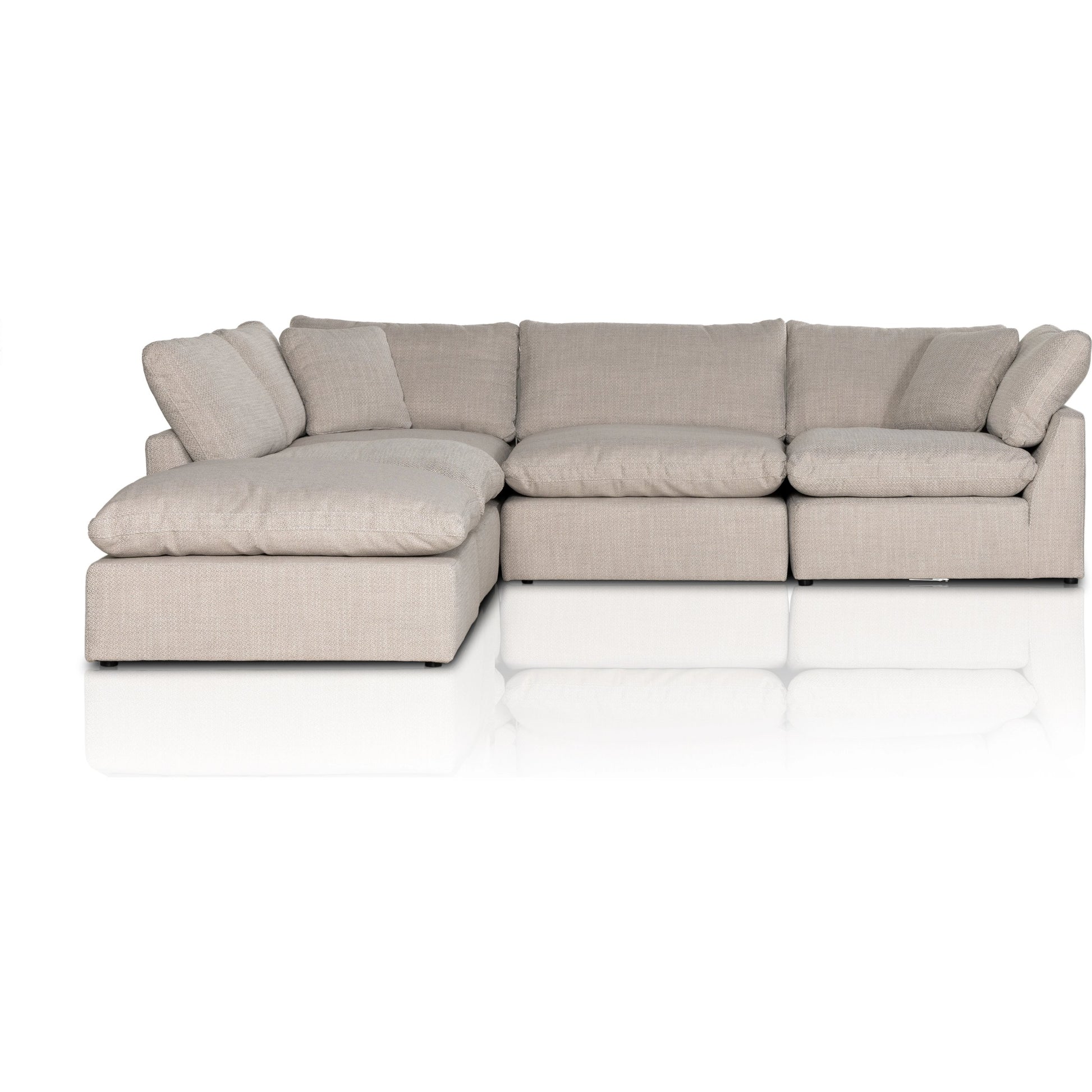 Stevie 4-Piece Sectional by Four Hands. Made from unique in a modern style.