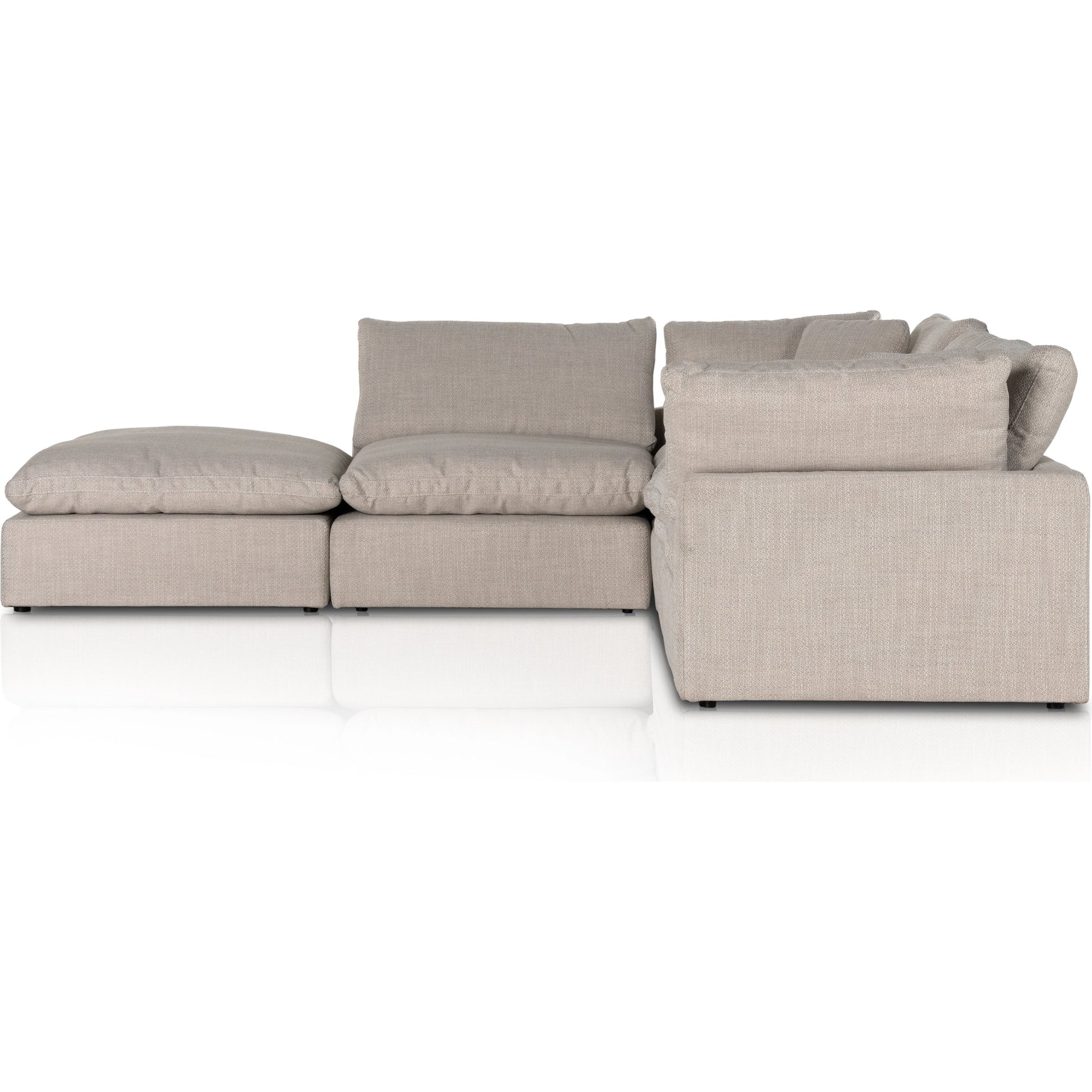 Stevie 4-Piece Sectional by Four Hands. Made from unique in a modern style.