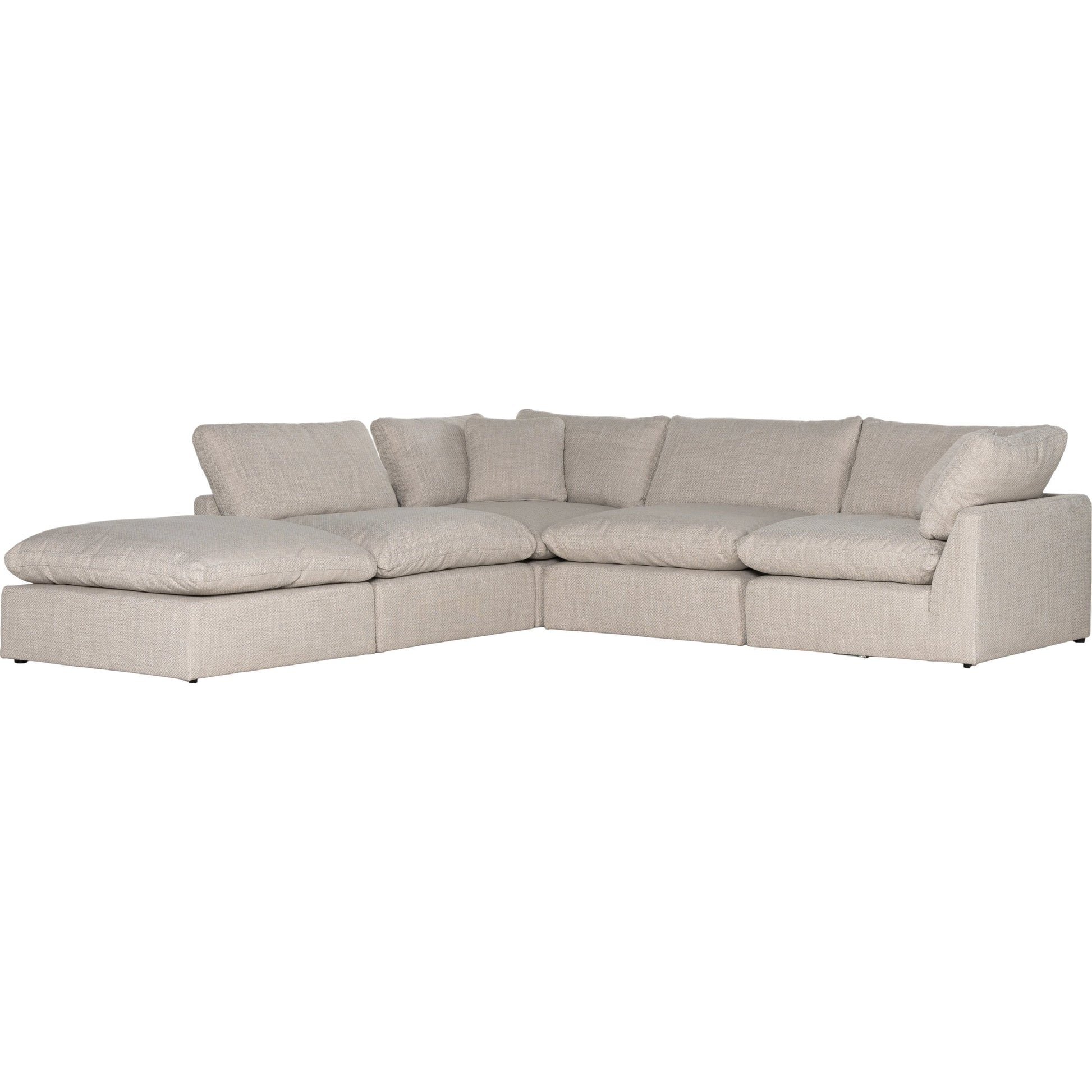 Stevie 4-Piece Sectional by Four Hands. Made from unique in a modern style.