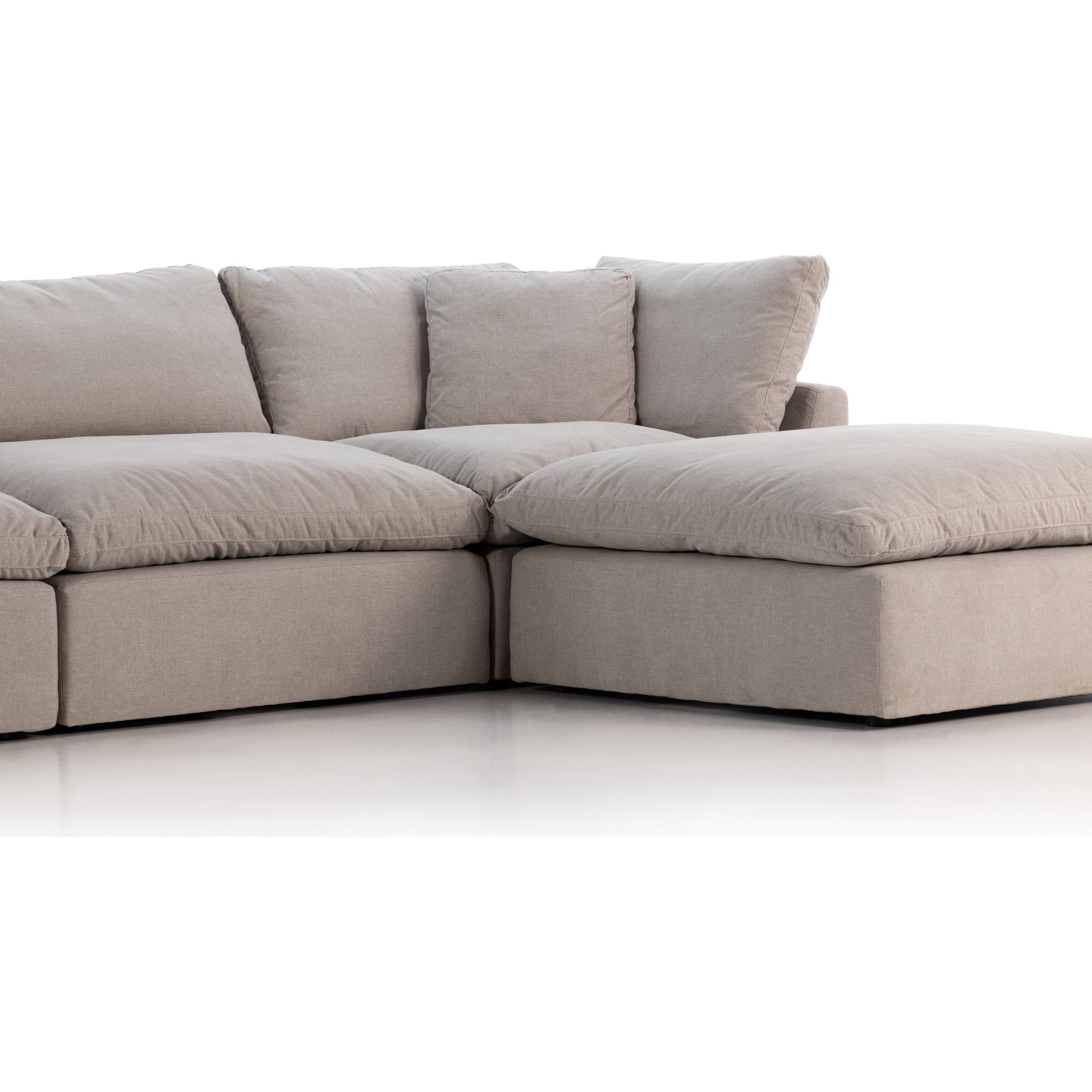 Stevie 4-Piece Sectional by Four Hands. Made from unique in a modern style.