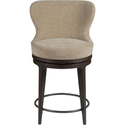 Willa Swivel Counter Stool by Artistica Home in mocha. Made from unique in a modern style.