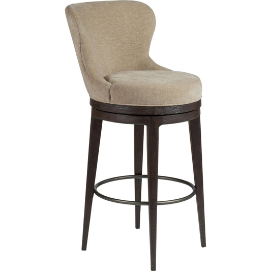 Willa Swivel Barstool by Artistica Home in mocha. Made from unique in a modern style.