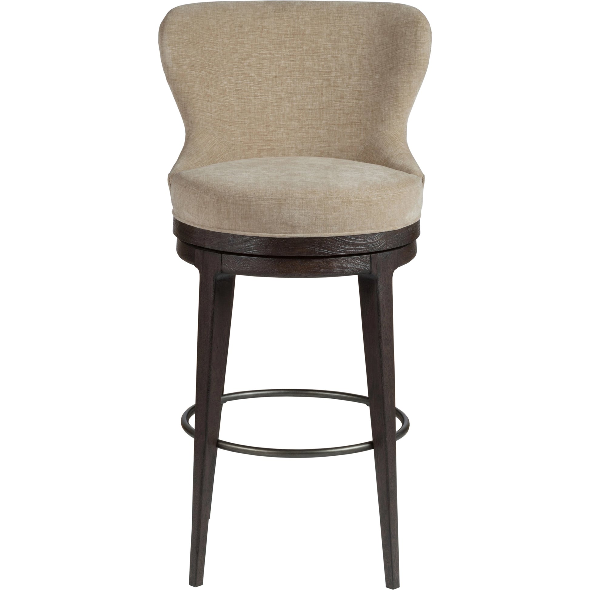 Willa Swivel Barstool by Artistica Home in mocha. Made from unique in a modern style.