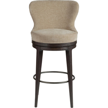 Willa Swivel Barstool by Artistica Home in mocha. Made from unique in a modern style.