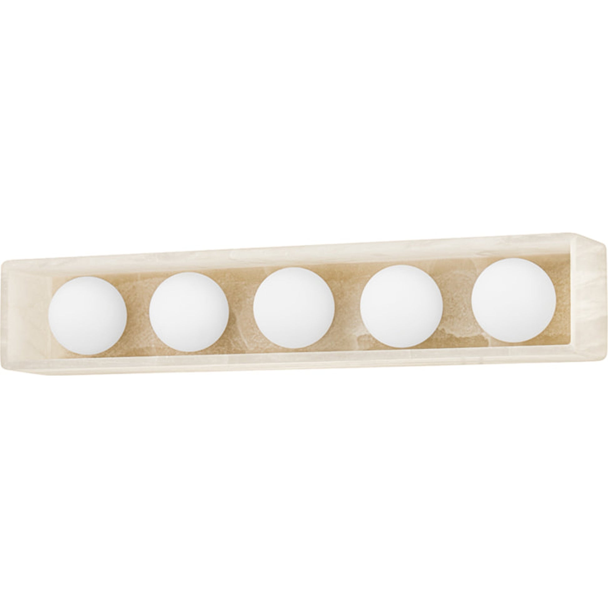 Budnick Bath Bracket by Hudson Valley in aged brass. Made from steel in a modern style.