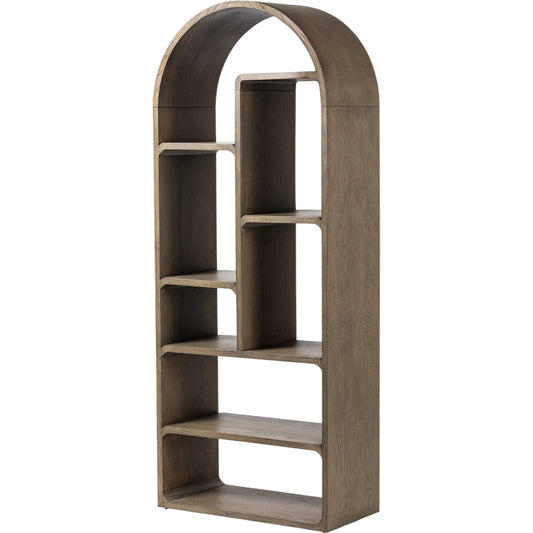 Risa Bookcase by Four Hands in lamont natural. Made from unique in a modern style.