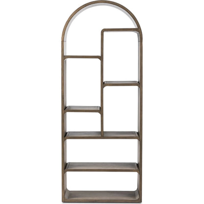 Risa Bookcase by Four Hands in lamont natural. Made from unique in a modern style.