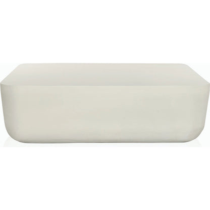 Basil Square Outdoor Coffee Table by Four Hands. Made from aluminum in a coastal style.