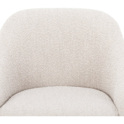 Levi Dining Chair by Four Hands. Made from 95% polyester, 5% acrylic, 98% polyurethane foam, 2% fiber in a modern style.