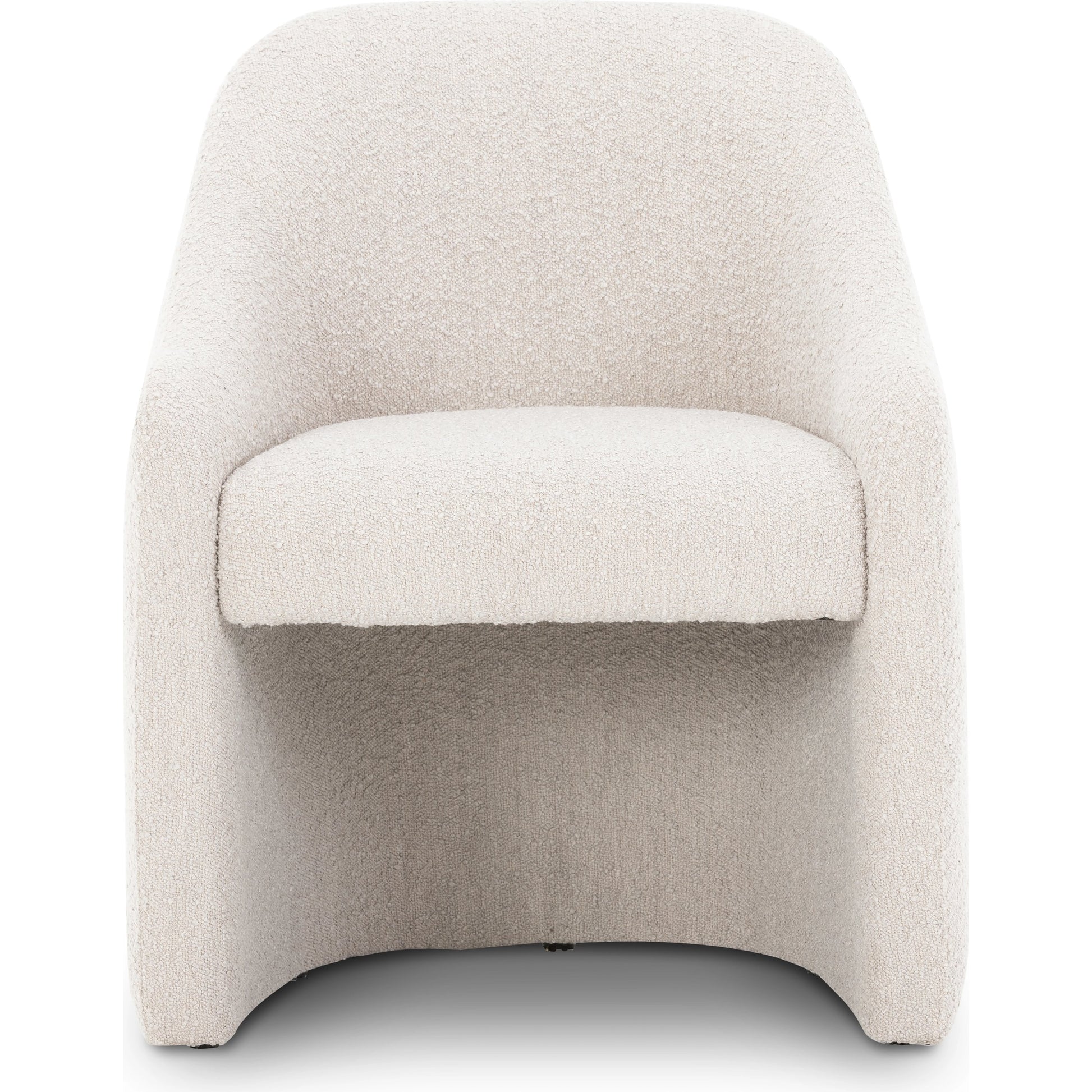 Levi Dining Chair by Four Hands. Made from 95% polyester, 5% acrylic, 98% polyurethane foam, 2% fiber in a modern style.