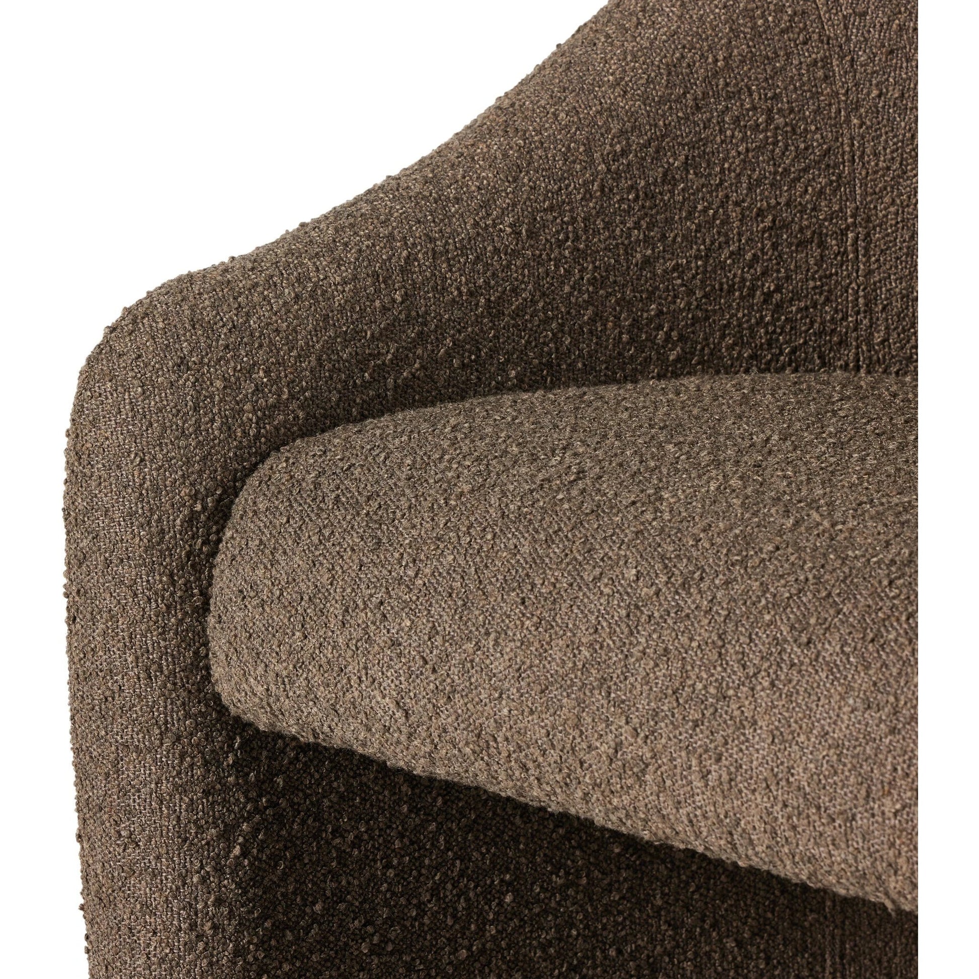 Levi Dining Chair by Four Hands. Made from 95% polyester, 5% acrylic, 98% polyurethane foam, 2% fiber in a modern style.