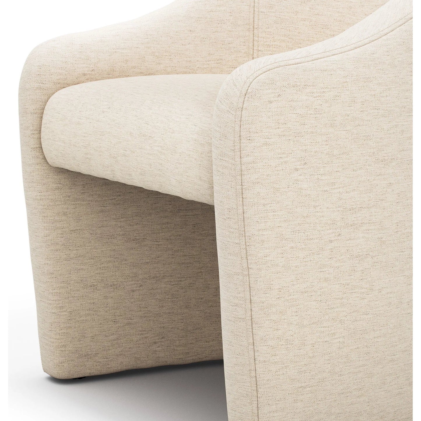 029 SI-2535203 | Closeup | Levi Dining Chair by Four Hands. Made from unique in a modern style.