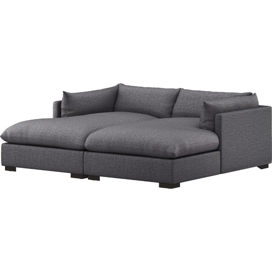 Westwood Double Chaise Sectional by Four Hands. Made from unique in a transitional style.