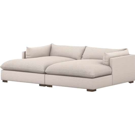 Westwood Double Chaise Sectional by Four Hands. Made from unique in a transitional style.