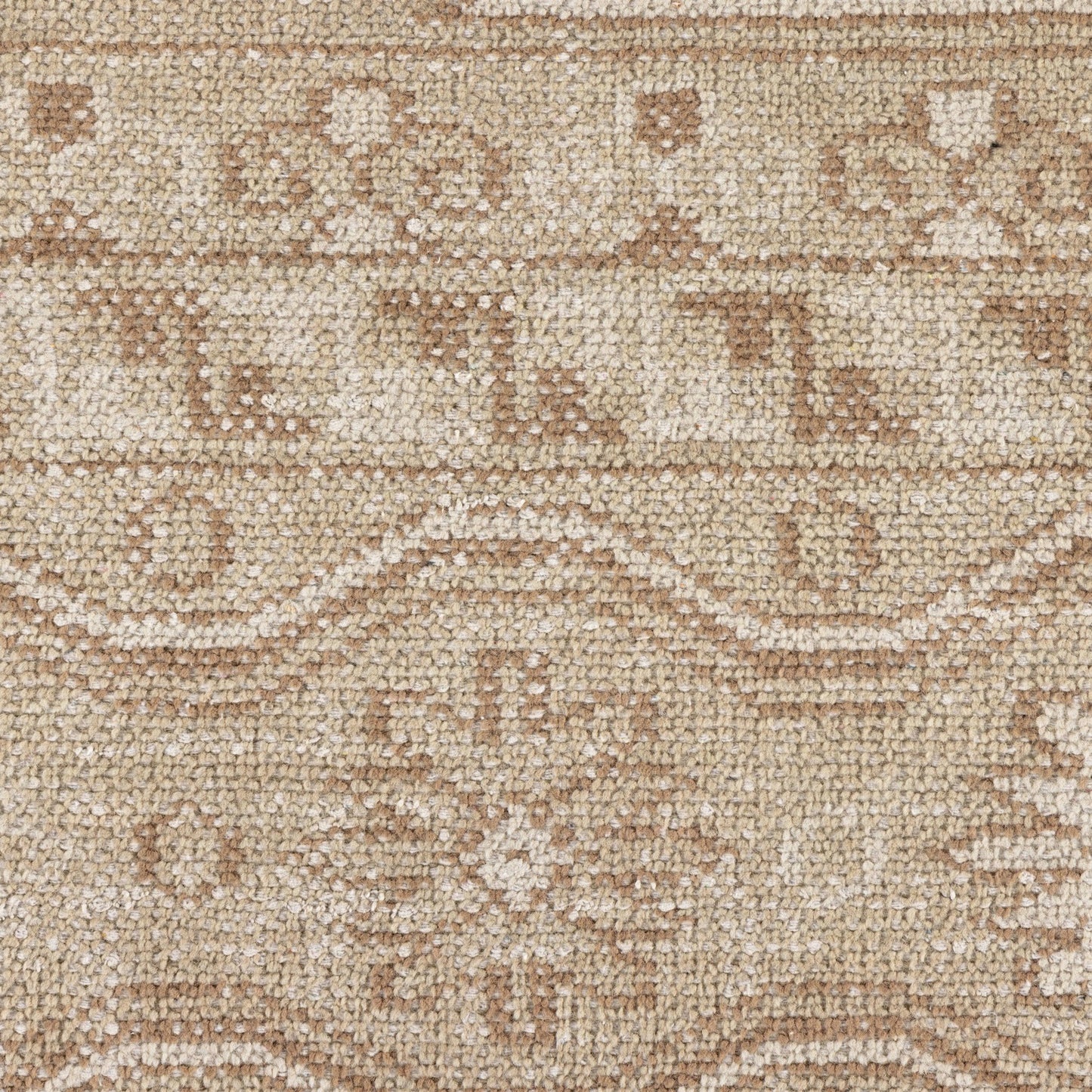 004 SI-2534899,SI-2534902 | Closeup | Cortona Hand Knotted Rug by Four Hands. Made from 60% wool, 40% cotton in a unique style.