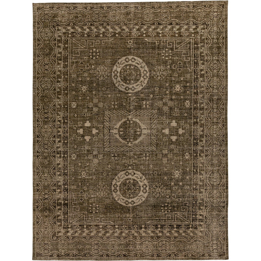 Cortona Hand Knotted Rug by Four Hands. Made from 60% wool, 40% cotton in a unique style.