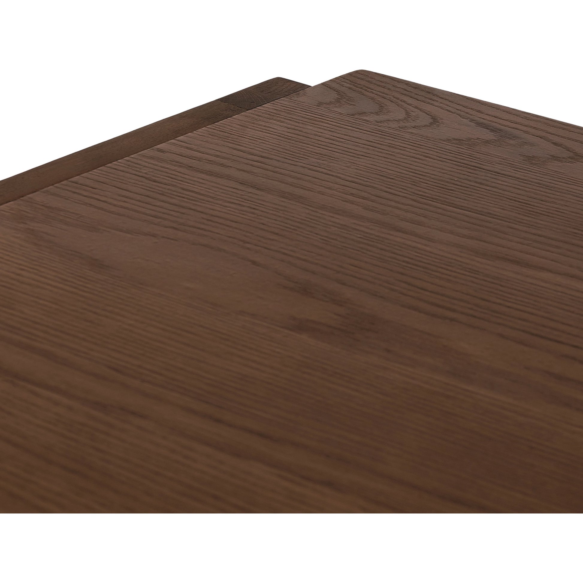 Oakley Desk by Four Hands in dark toasted oak. Made from oak veneer in a modern style.