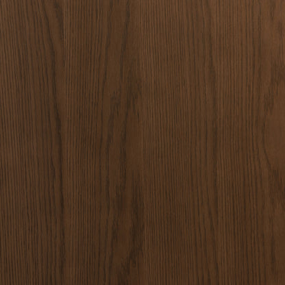 Oakley Desk by Four Hands in dark toasted oak. Made from oak veneer in a modern style.