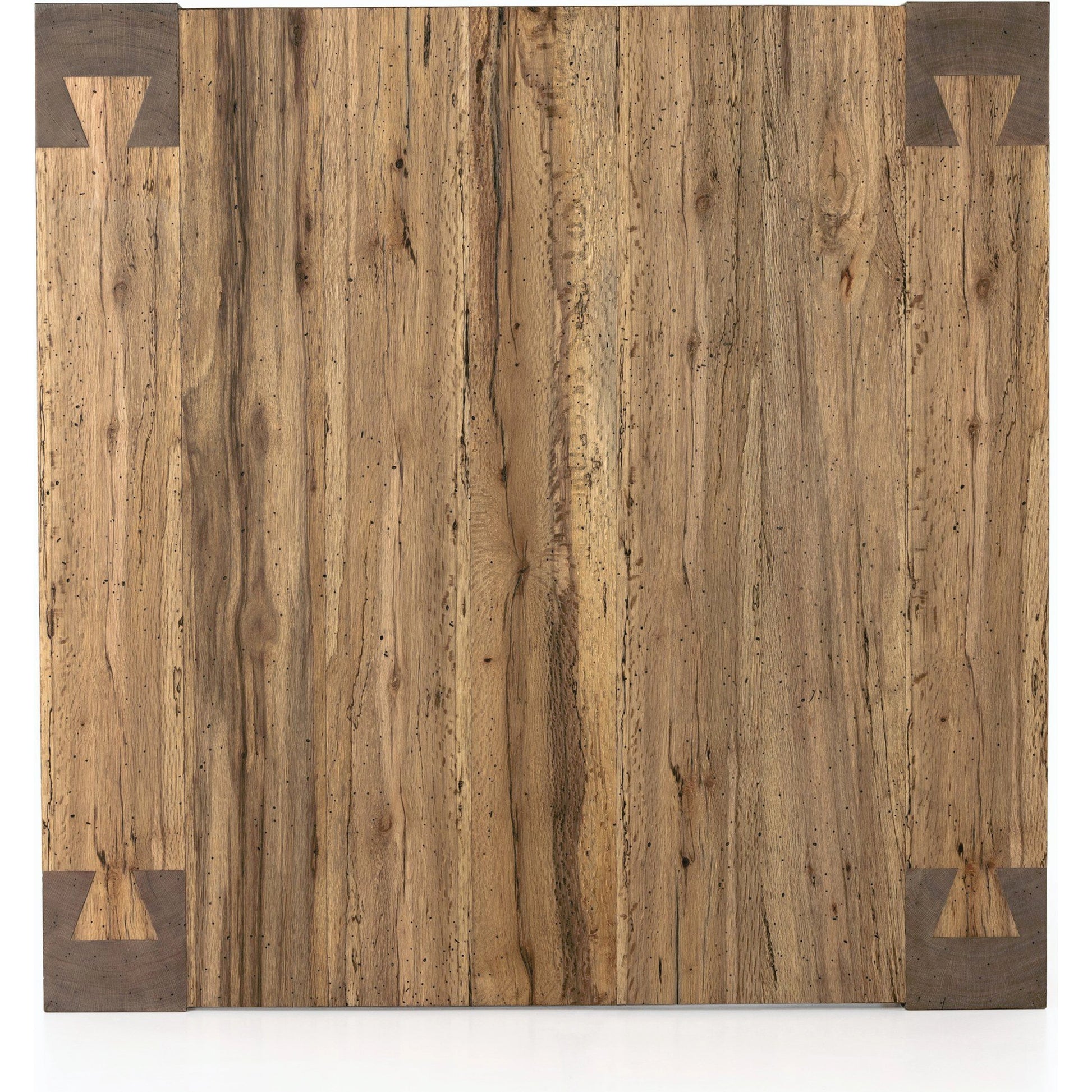 Abaso Coffee Table by Four Hands in ebony rustic wormwood oak. Made from thick oak veneer, engineered hardwood in a transitional style.