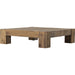 Abaso Coffee Table by Four Hands. Made from thick oak veneer, engineered hardwood in a transitional style.