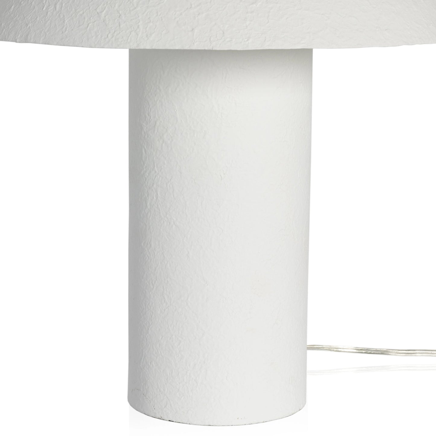 006 SI-1977771 | Additional Silo | Santorini Table Lamp by Four Hands in matte white. Made from iron, thermoplastic in a modern style.