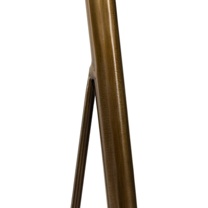 Egon Floor Lamp by Four Hands in antique brass. Made from solid mango, iron in a transitional style.