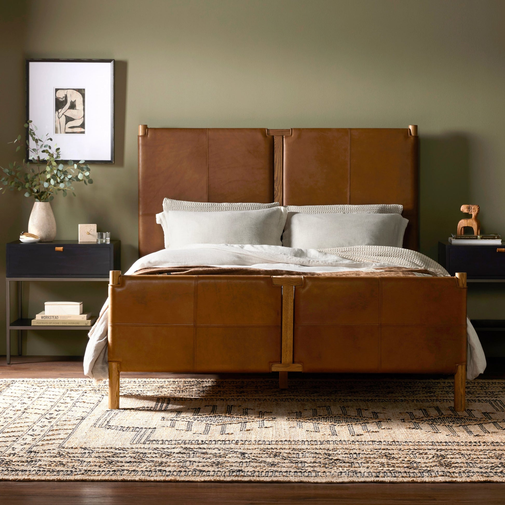 Salado Bed by Four Hands. Made from unique in a modern style.