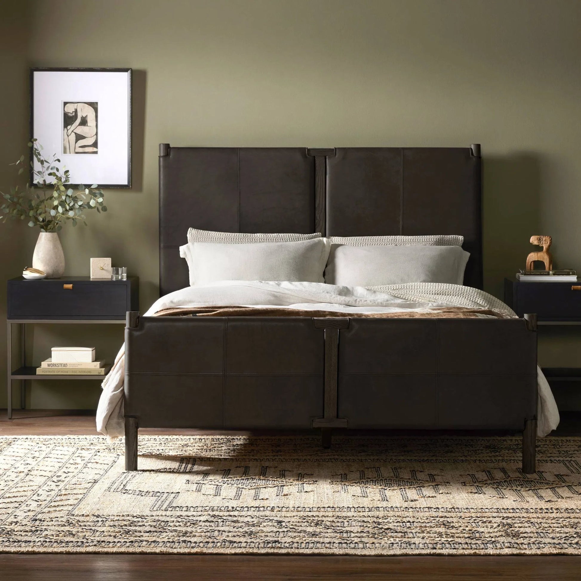 Salado Bed by Four Hands. Made from unique in a modern style.