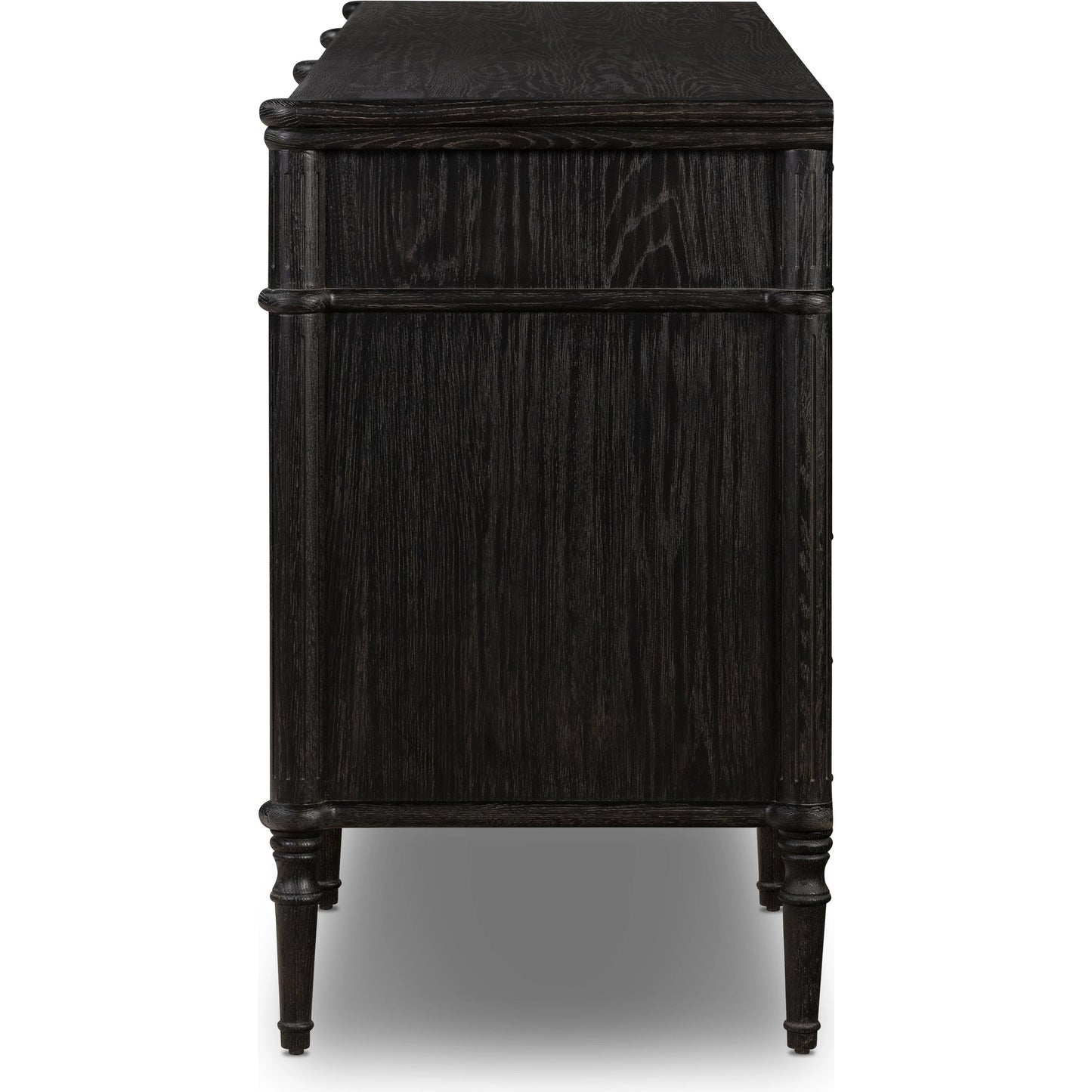 017 SI-2002049 | Additional Silo | Toulouse 9 Drawer Dresser by Four Hands. Made from solid oak, oak veneer, zinc alloy in a modern style.