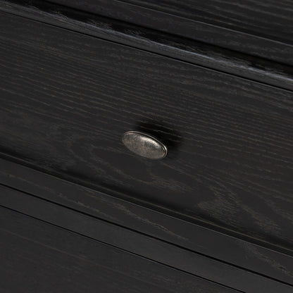 Toulouse 6 Drawer Dresser by Four Hands in toasted oak. Made from solid oak, oak veneer, zinc alloy in a modern style.