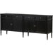 Toulouse Sideboard by Four Hands. Made from oak veneer, solid oak, zinc alloy in a modern style.